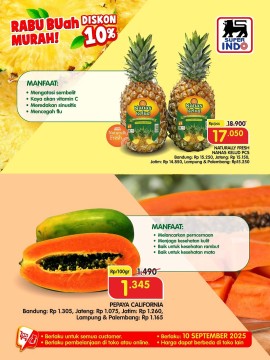 Diskon Superindo 10 September 2025. (instagram superindo)